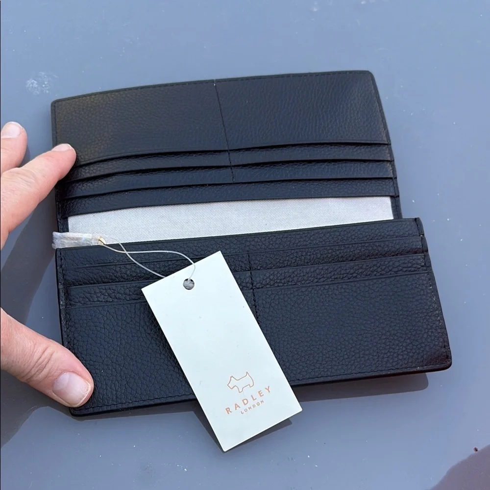 Radley Black Leather Wallet - Picture 2 of 7